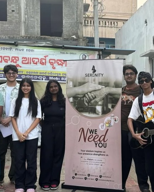 Home serenity4seniors-youth-volunteers-outreach-event-banner-bhubaneswar